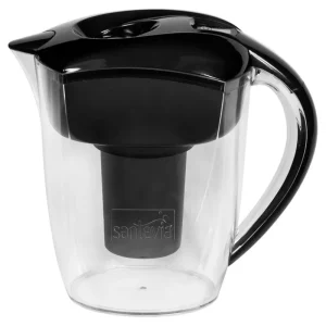 Portable Manual Alkaline Water Purifier Household Plastic Water Filter Pitcher Manual Alkaline Water Maker