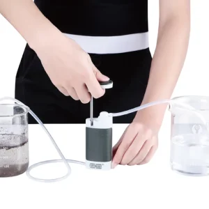 Portable Manual Outdoor Water Filter 4 Stage Filtration Ceramic Membrane Purifier System for Camping Hiking Survival
