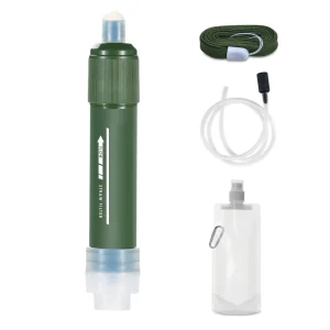 Portable Manual Power Source Water Purifier for Household Use for Outdoor Adventures