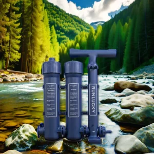 Portable Manual Water Purifier and Filter Machine for Household and Outdoor Use