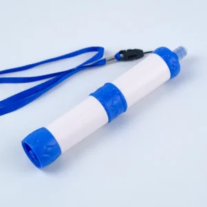 Portable Outdoor 3-Stage Water Filter for Camping Hiking Manual Ultrafiltration Emergency Survival Fresh Water Purification
