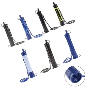 Portable Outdoor Survival Water Filter Straw