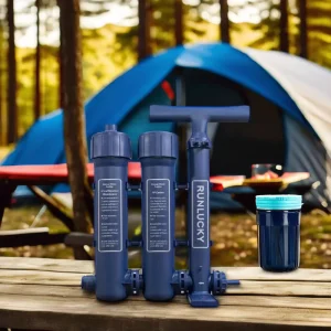 Portable Outdoor UF Water Filter Manual Water Purifying Machine for Survival