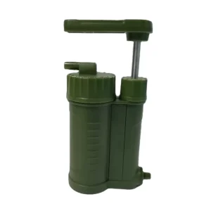 Portable Outdoor Water Filter and Purifier for Survival, Emergency, and Home Use