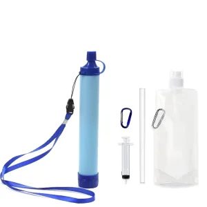 Portable Outdoor Water Purifier Direct Drinking Water Filter PP <1L Capacity Wilderness Survival Emergency Camping