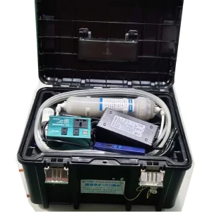 Portable Outdoor Water Purifier, Manual or Battery Operated, 400 Gallon Reverse Osmosis Filter