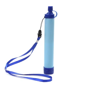Portable Outdoor Water Purifier Wilderness Emergency Survival Straw Direct-Drinking Filter 99.9999%
