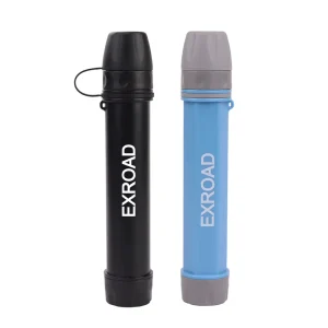 Portable Personal Water Purification Straw Outdoor Direct Drinking Water Filter Emergency Camping Survival Water Purifier