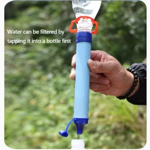 Portable Personal Water Purifier and Water Treatment System for Outdoor Camping and Hiking