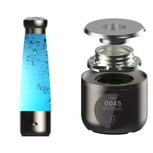 Portable Plastic Hydrogen Water Bottle Generator 3000-5000 PPB 1800 mAh