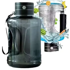 Portable Plastic Hydrogen Water Bottle USB Rechargeable 1001 2000ppb Molecular Hydrogen Generator for Outdoor and Household Use