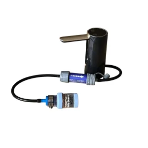 Portable Rechargeable 6 Layer 0.01 Micron Filtration USB Type Outdoor Sport Water Purifier 300 GPD Flow Rate for Camping Hiking
