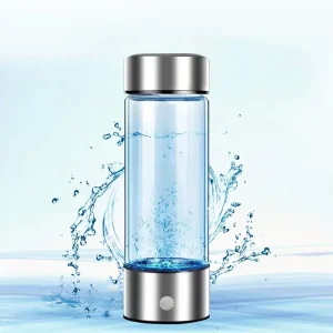 Portable Rechargeable Hydrogen Water Bottle Generator with PEM SPE Technology
