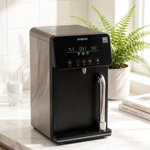 Portable Reverse Osmosis Alkaline Water Purifier Countertop Water Dispenser for Household Use