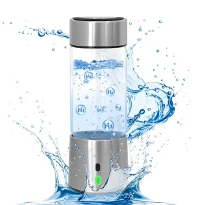 Portable SPE Hydrogen-Rich Water Bottle and Hydrogen Water Generator for Travel