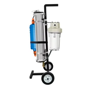 Portable Softening Resin 4-Stage High-Capacity Outdoor RV and Car Wash Water Filter System with 12-Month Filter Life