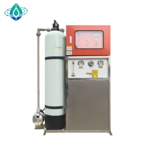 Portable Solar Mini Container Vertical Farming Seawater Desalination Pressure Vessel Pump System 500L/Hour 1 kW