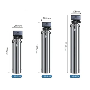 Portable Stainless Steel Ultrafiltration Water Purifier with Automatic Backwash for Home and Industrial Use