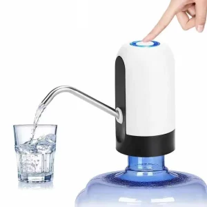 Portable USB Charging Automatic Electronic Drinking Water Bottle Bucket Pump Dispenser