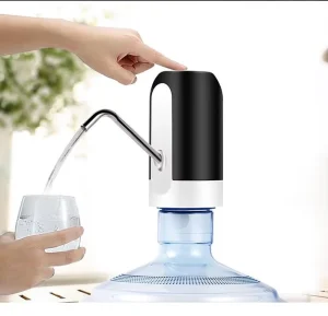 Portable USB Rechargeable Electric Wireless Water Bottle Dispenser Pump