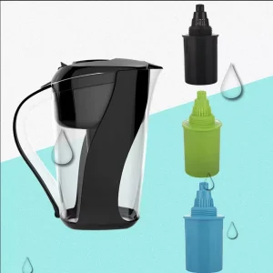 Portable Water Filter Pitcher Pure Healthy Water Mineralized Alkaline Water Purifier