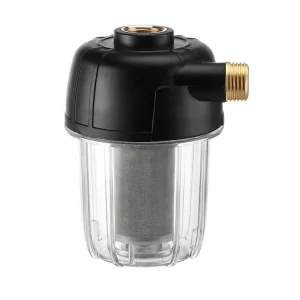 Portable Water Treatment Bottle with Filter Housing and Cartridge for Outdoor Tap Water