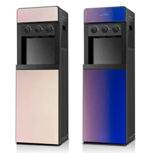 Portable With Ice Maker Hot Cold Water Electric Freestanding Automatic Desktop Three Tap Water Dispenser Hot Cold Warm