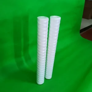 Power Plant Condensate Water Treatment 5/10 Inch Spiral Wound Filter Cartridge