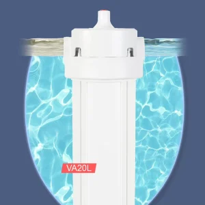 Pre Water Filter Backwash System for Whole House Water Purifier Stainless Steel Sediment Filter Cartridge Housing