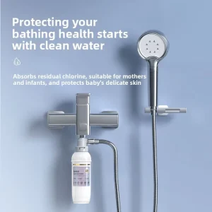 Pre-filter Chlorine Removal Shower Water Heater Water Purifier Activated Carbon PPF Cotton Composite Filter Cartridge 6-Stage