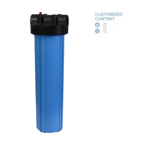 Pre-purifier 20inches Jumbo Blue Housing Water Filter for Whole House and Industrial Water Filtration