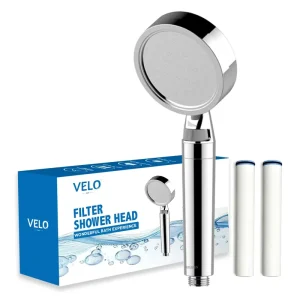 Premium Filtered Shower Head with Handheld High Pressure Shower Head with Filters for Hard Water Reduce Dry Itchy Skin