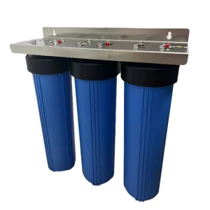 Premium Three Stage Big Blue Home Water Filter Systems for Whole House