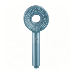 Pressurized Shower Head with Filter Chrome Plated ABS Bathroom Rain Shower Head Set Super Strong High Pressure Home
