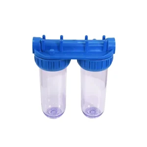 Price Household Pre Filtration Double Housing Plastic Sink Water Filter Purifier System Activated Carbon Outdoor Manual