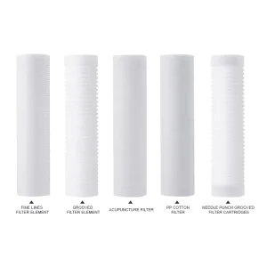 Private Label High Flow PP Spun Water Filter Cartridge 5/10/20/30/40 Inch Filter Sediment Melt Blown PP Filter Cartridge