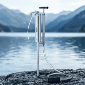 PureEasy Hand Pump Portable Outdoor Water Filter Device Reverse Osmosis Purifier System Emergency Water Treatment Machinery