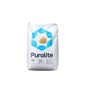 Purolite C100E Ion Exchange Resin 001*7 Water Softener 25L Package ISO9001 Certified 500L Hour for 1 Year Warranty
