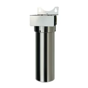 QZ89P Manual Water Filter with 304 Stainless Steel Pre Filter for Outdoor and Household Use