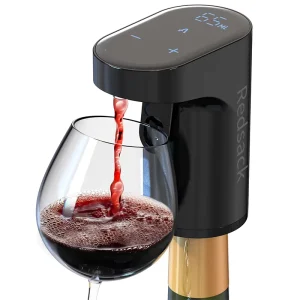 Quantitative Electric Wine Dispenser 1 999ml Smart Alcohol Pourer USB C Rechargeable CE FDA Certified Bar Home