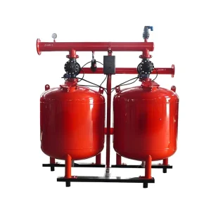 Quartz Sand Filter for Groundwater Iron Removal Pretreatment