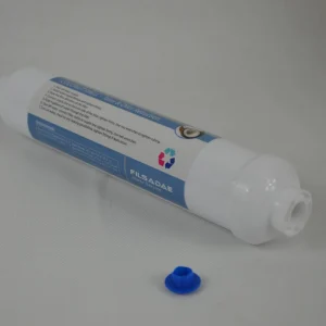 Quick-Change T33 Post-Carbon RO Inline Water Filter Cartridge for Water Purifier