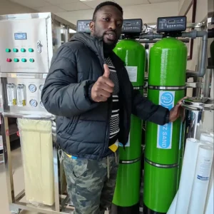 RO 2000L/H Water Filter Purifier Plant Treatment Equipment