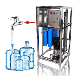 RO 250 L/h Water Purification and Filtration Treatment System