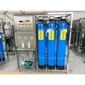 RO 500L/H Water Purified Making Machine Filtration Treatment System Professional Manufacturer Mineral Water Drinking Purifier