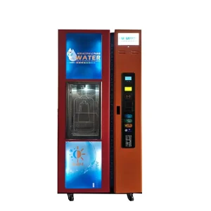 RO Drinking Coin Operated Commercial System and Purification Alkaline Water Vending Machine