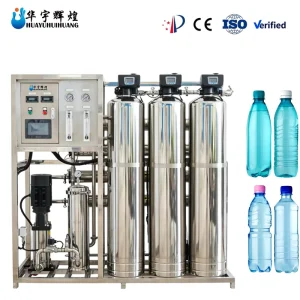 RO Machine 500LPH 0.5T Stainless Steel Mini Water Plant for Drinking Water