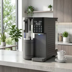 RO Reverse Osmosis Countertop Water Filter Hydrogen Water Generator Hot Cold for Home Kitchen