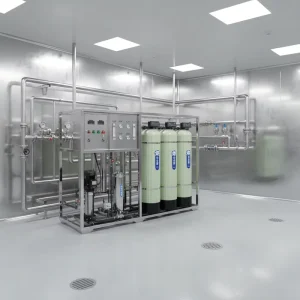 RO Reverse Osmosis Water Filter System PLC Control Pump for Industrial Water Treatment ISO9001 Certified 1000L/Hour Filtration