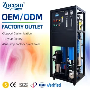RO Reverse Osmosis Water Filter and Purification System for Industrial Use